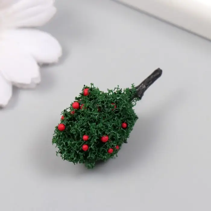 Искусственное растение для творчества пластик "Яблоня" 4 см Искусственное растение для творчества пластик "Яблоня" 4 см