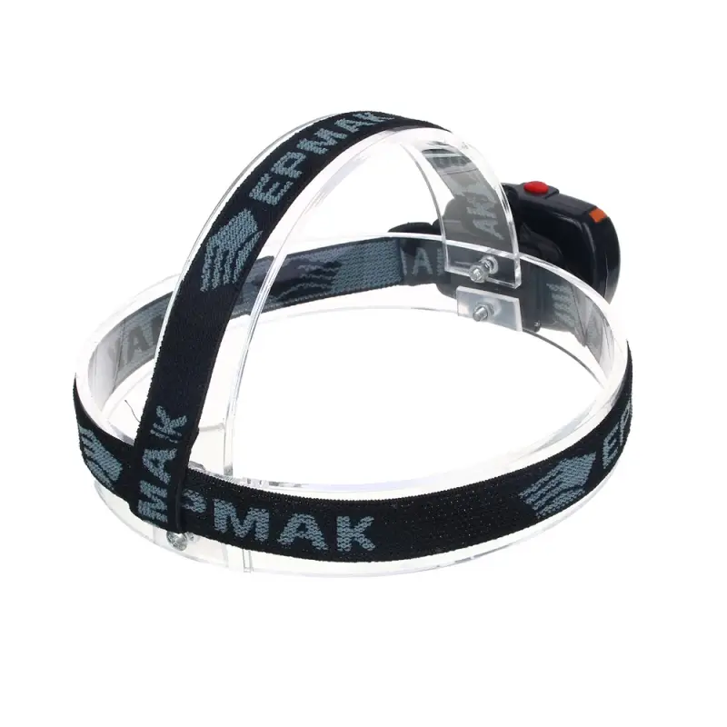 Фонарь налобный тм ЕРМАК, COB LED, 65 Лм, 3xAAA, 0,65 Вт, 6,5х4,7х3см, пластик