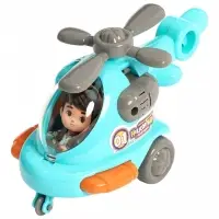 Заводная игрушка &laquo;Вертолёт&raquo;, цвет МИКС