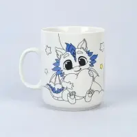 Кружка для росписи "Мечты дракончиков"  (без краски)