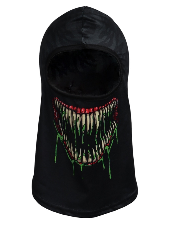 Маска-балаклава  Маска-балаклава "Symbiote", размер универсальный, цвет черный