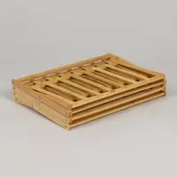 Стеллаж универсальный, 4 полки, 50&times;25&times;68 см, напольный, открытый, Greengo