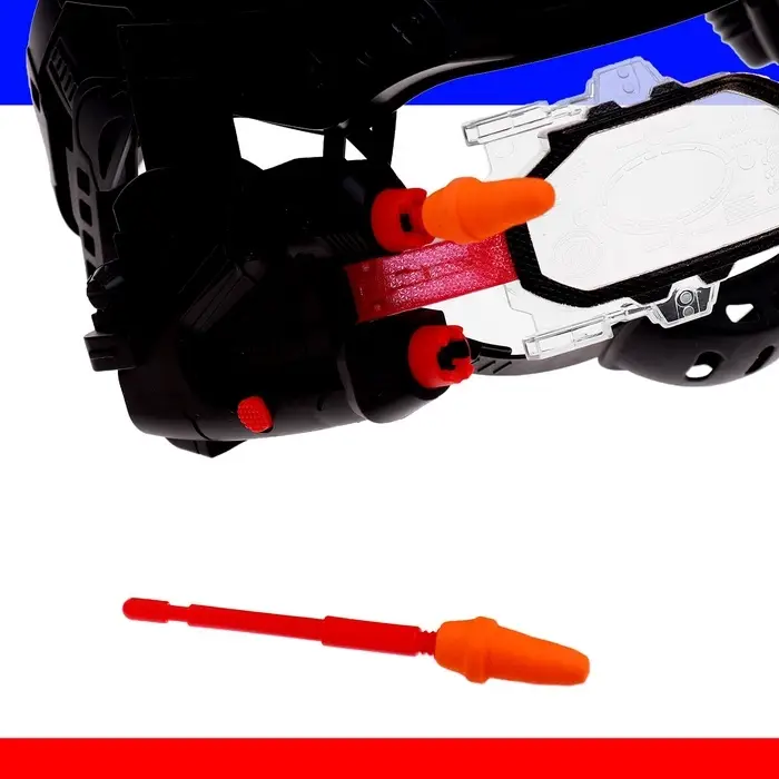 Шлем полицейского &laquo;Супер агент&raquo;, световые и звуковые эффекты, работает от батареек