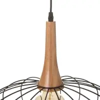 Светильник &laquo;Чикаго&raquo; 1&times;40 Вт Е27 черный/коричневый 39&times;39&times;35(135)см