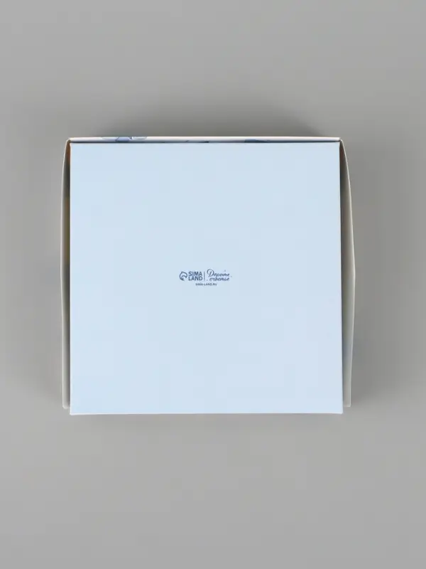 Коробка подарочная с окном &laquo;Мечты&raquo;, 20&times;20&times;4 см, самосборная