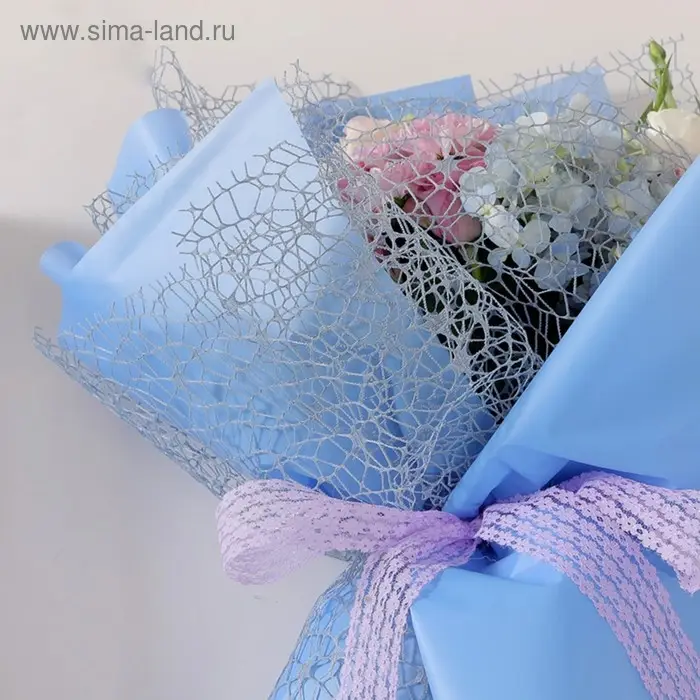 Сетка для цветов &laquo;Крошет&raquo;, розовый, 0.5&times;4.5 м