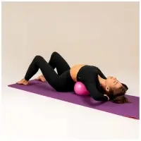 Мяч для йоги и пилатеса Sangh, d=25 см, 100 г, розовый