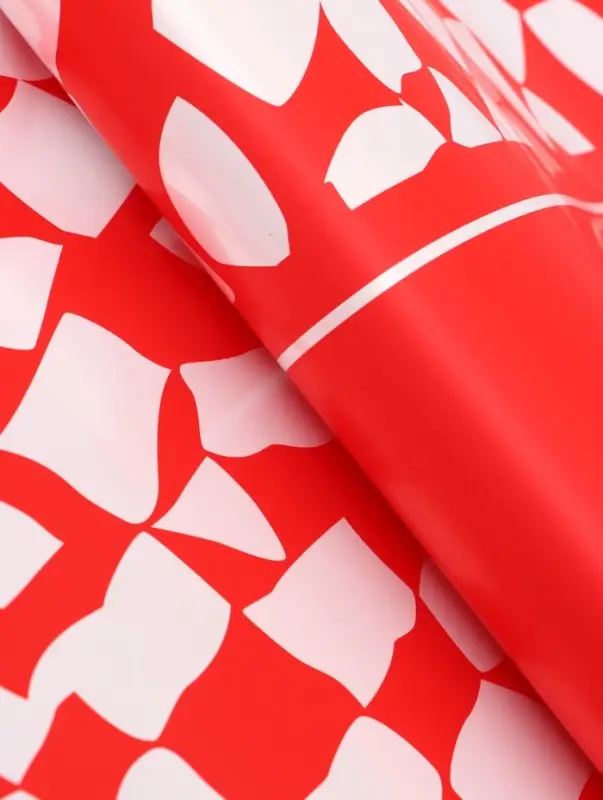 Пленка флористическая для цветов, красная, 57&times;57 см