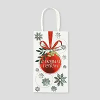 Пакет подарочный новогодний крафтовый «С Новым годом», 12 х 21 х 9 см Пакет подарочный новогодний крафтовый «С Новым годом», 12 х 21 х 9 см