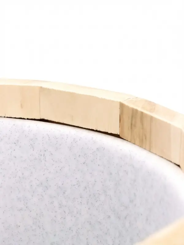 Ведро-запарник для бани и сауны &laquo;Добрыня&raquo;, 20 л, деревянное, пластмассовая вставка