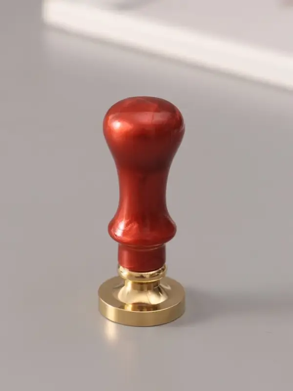 Печать для сургуча с пластиковой ручкой &laquo;Буква Z на вензеле&raquo;, 2.5&times;2.5&times;6.3 см