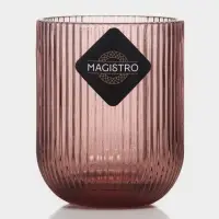 Стакан Magistro &laquo;Грани&raquo;, 260 мл, 7.5&times;9.5 см, стекло, сиреневый