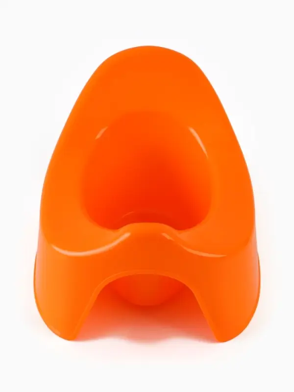 Горшок детский, оранжевый