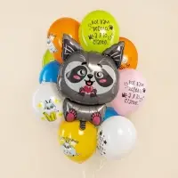 Воздушные шары латексные 12" «Енотики», 25 шт. Воздушные шары латексные 12" «Енотики», 25 шт.