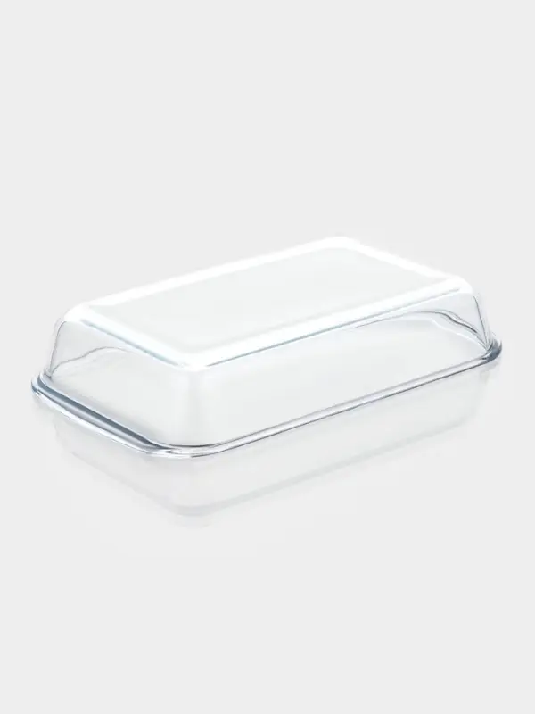 Форма для запекания и выпечки Доляна &laquo;Фуэго&raquo;, 1.6 л, 29.4&times;17.5&times;5 см, прямоугольная, жаропрочное стекло, прозрачная