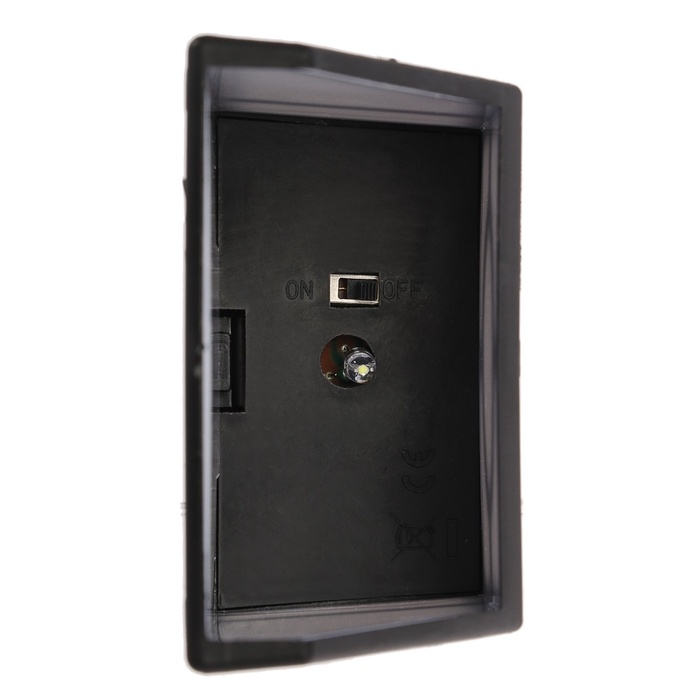 Садовый светильник на солнечной батарее, накладной, 9×12×5 см, 1 LED, свечение белое Садовый светильник на солнечной батарее, накладной, 9×12×5 см, 1 LED, свечение белое