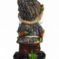 Садовая фигура из полистоуна &laquo;Гном с жёлудями&raquo;, 47&times;26 см