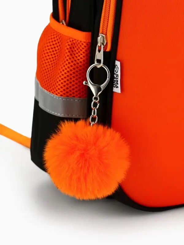 Рюкзак школьный, каркасный, 39&times;30&times;14 см &laquo;Лиса&raquo;