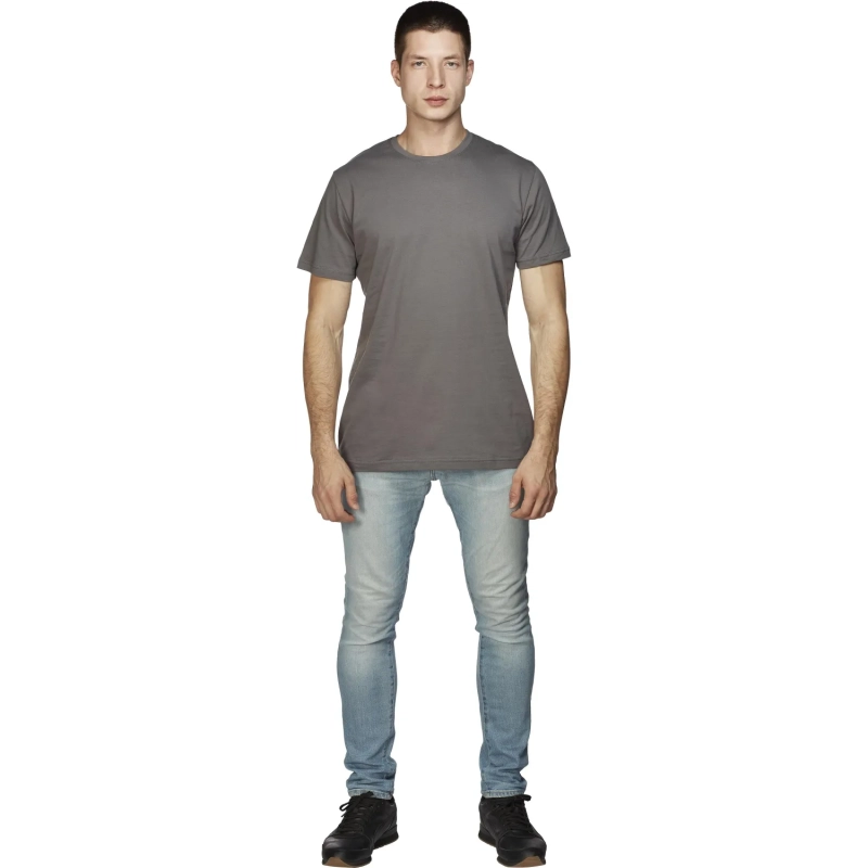 Футболка (160г) с кор.рукавом т.сер.(XXXL)