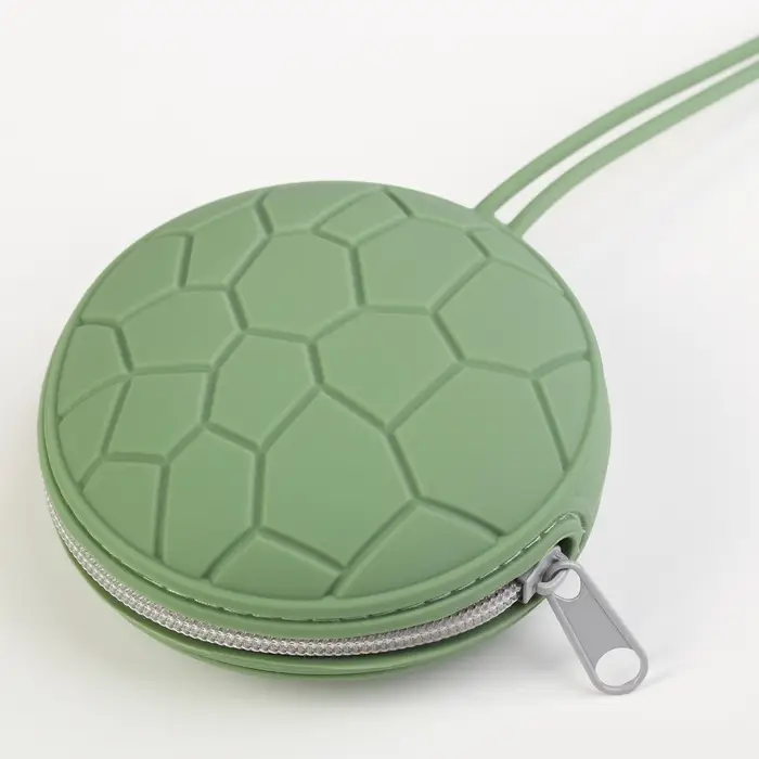 Контейнер для хранения и стерилизации сосок и пустышек, силиконовый, зеленый