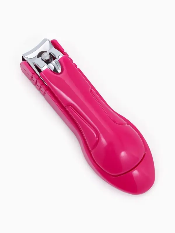 Кусачки книпсер педикюрные, с пилкой, 7 см, МИКС