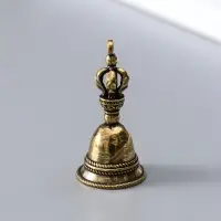 Колокольчик латунь &laquo;Непал&raquo;, на подвесе, 4.8&times;2.5&times;2.5 см