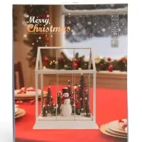 Фигурка светодиодная &laquo;Дед мороз отдыхает&raquo;, новогодняя, 3хАА, музыка, USB, 15&times;25.5&times;33.5 см