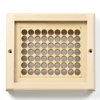 Вентиляционная решетка, 16х14 см