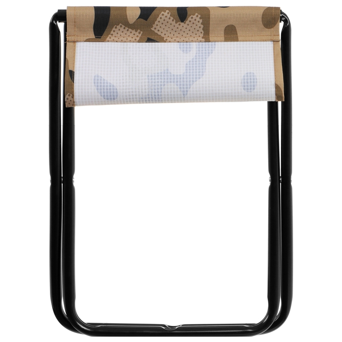 Стул складной Nika, 35 х 30 х 37 см, принт камуфляж коричневый Стул складной Nika, 35 х 30 х 37 см, принт камуфляж коричневый