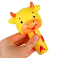 Резиновая игрушка для ванны Крошка Я &laquo;Малыши: Телёнок&raquo;, с пищалкой