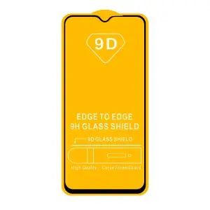 Защитное стекло Xiaomi Redmi 9T/Poco M3 с рамкой 9H Full Glue без упаковки (25 шт./уп.)