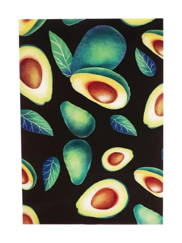 Набор блокнотов А6 32л кл на скобе Авокадо, мел карт, бл офс, 4В 20шт