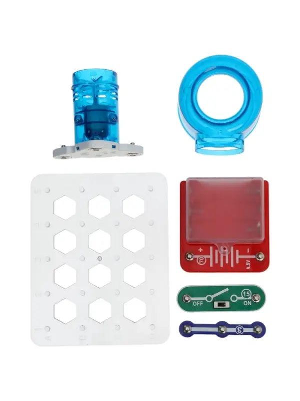 Электронный конструктор «Вентилятор», 6 деталей