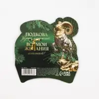 Подкова сувенирная &laquo;Денежной удачи&raquo; 3.5 см