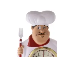 Часы настенные интерьерные &laquo;Кушать подано&raquo;, серия: Кухня, бесшумные, плавный ход, 22&times;28 см, от батарейки 1&times;АА