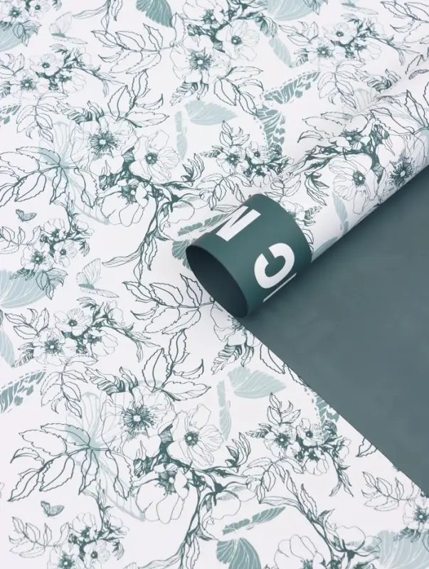 Пленка для цветов, &laquo;Романтичные моменты&raquo;, сине-серый, 57&times;57 см