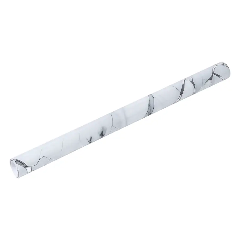 Гибкое стекло тм VETTA Мрамор, 60x80x0,08см, ПВХ, цвет белый с серебром