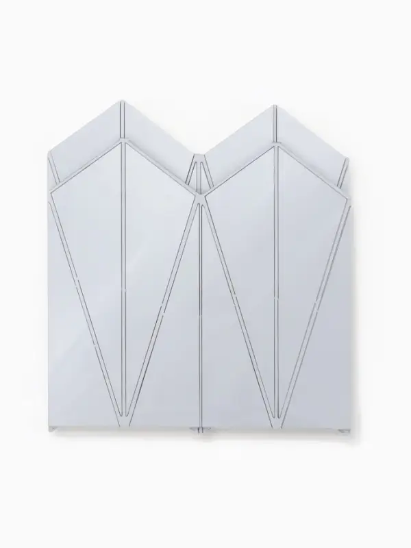 Зеркало настенное &laquo;Сеть&raquo;, на клеевой основе, акриловое, 120 деталей, 60&times;90 см