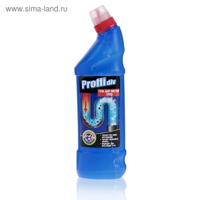 Гель для чистки канализационных труб Proffidiv, 750 мл Гель для чистки канализационных труб Proffidiv, 750 мл