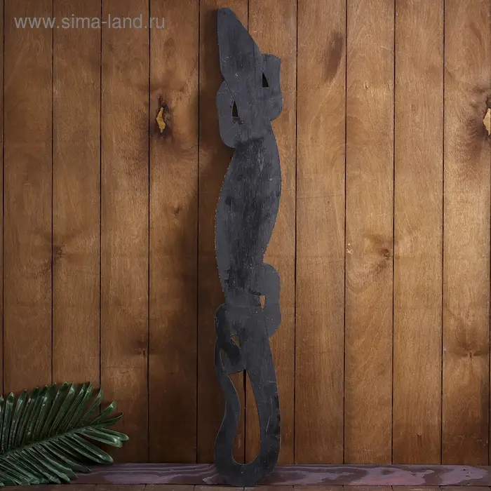 Панно настенное  Панно настенное "Геккон абориген" 14х1х100 см