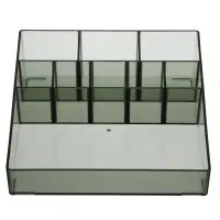 VETTA Органайзер для ванной комнаты, пластик, 17x17x5,5 см