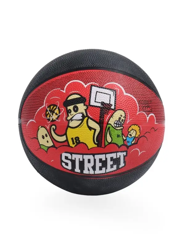 Баскетбольный мяч ONLITOP STREET, клееный, 8 панелей, р. 5, резина, резиновая камера