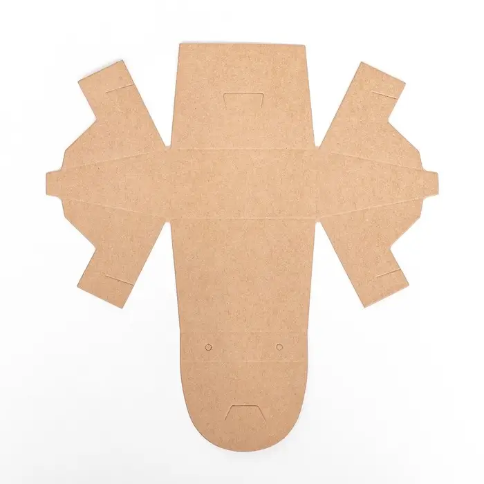 Коробка складная, с ручкой, крафт, 10×7.5×5 см