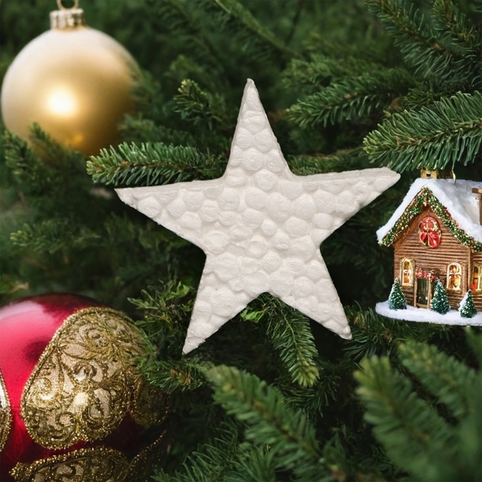 Форма из пенопласта Форма из пенопласта "Звезда", 5 х 2 см, набор 10 шт