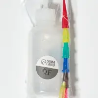 Бутылочка для нанесения краски, со шкалой деления, 50 мл, 7 насадок