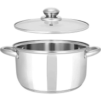 Кастрюля нерж Greta 2,5л , D=19cм, GS02253