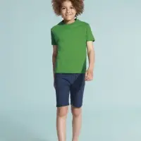Футболка детская Imperial Kids 190 голубая, на рост 142-152 см (12 лет)