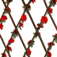 Ограждение декоративное &laquo;Розы&raquo; 200&times;75 см, Greengo