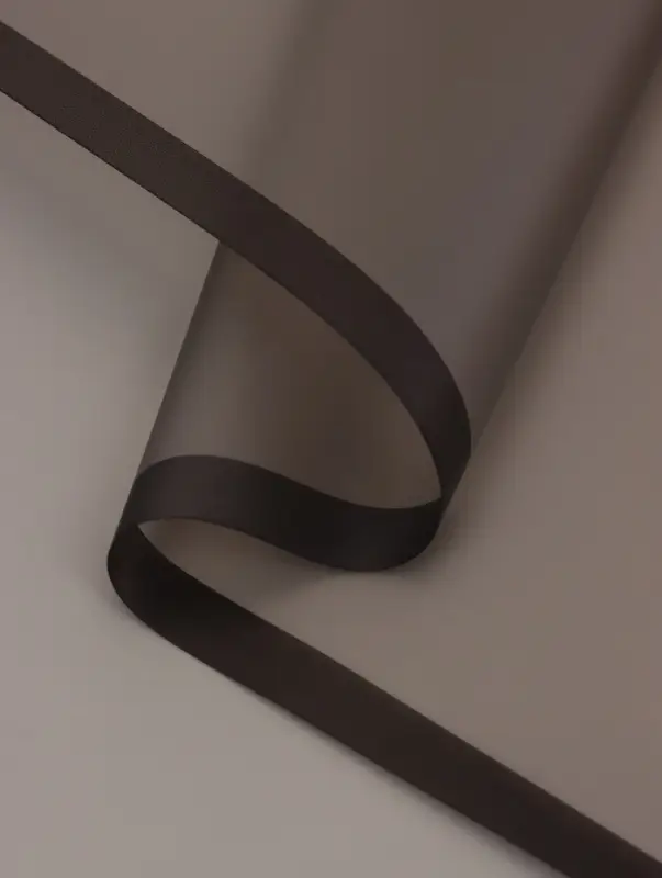 Пленка флористическая для цветов, &laquo;Полупрозрачная кайма&raquo;, черная, 57&times;57 см