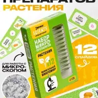 Набор для опытов &laquo;Набор микропрепаратов&raquo;, растения